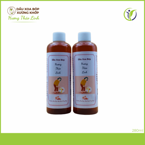 Dầu Xoa Bóp | Rượu Xoa Bóp Giảm Đau Xương Khớp Hương Thảo Linh | 280ml - Hình ảnh 2