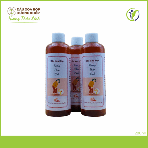 Dầu Xoa Bóp | Rượu Xoa Bóp Giảm Đau Xương Khớp Hương Thảo Linh | 280ml - Hình ảnh 3
