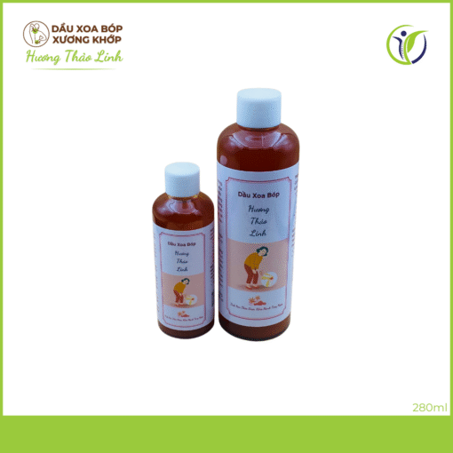 Dầu Xoa Bóp | Rượu Xoa Bóp Giảm Đau Xương Khớp Hương Thảo Linh | 280ml - Hình ảnh 5