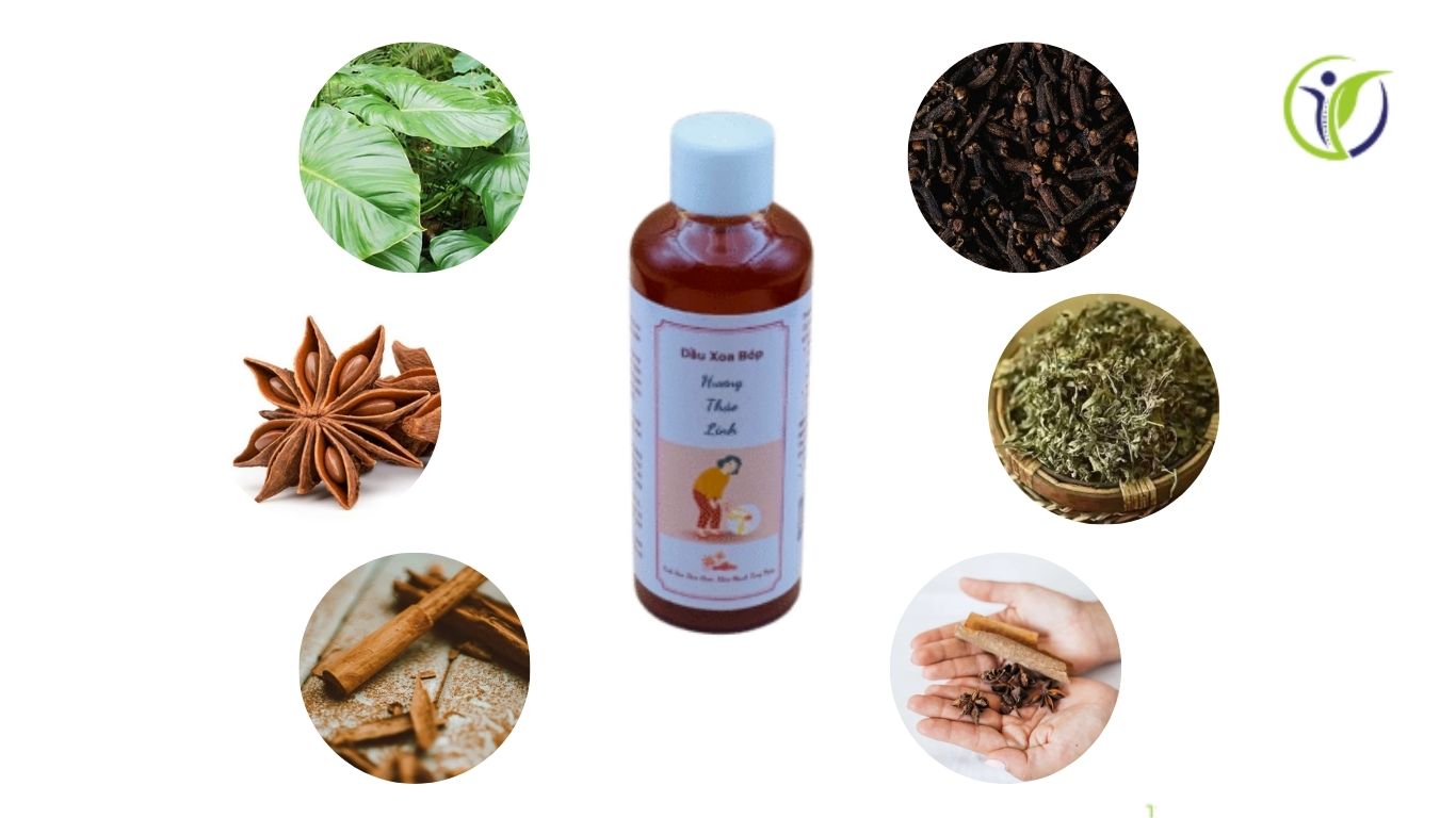 Thành phần của dầu xoa bóp xương khớp Hương Thảo Linh