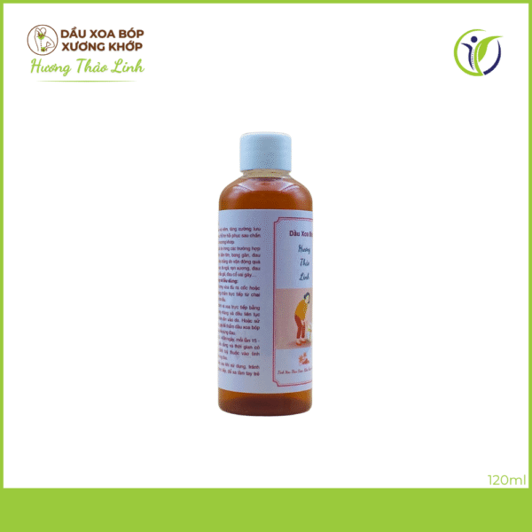 Rượu Xoa Bóp | Dầu Xoa Bóp Xương Khớp Hương Thảo Linh Chai 120ml - Ảnh 2