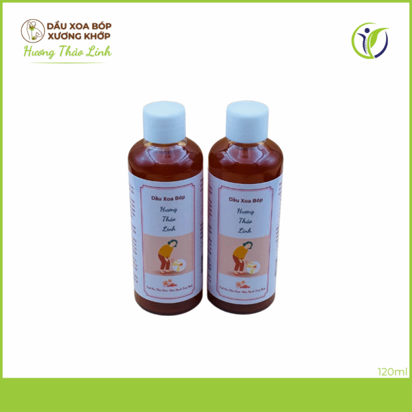 Rượu Xoa Bóp | Dầu Xoa Bóp Xương Khớp Hương Thảo Linh Chai 120ml - Ảnh 3