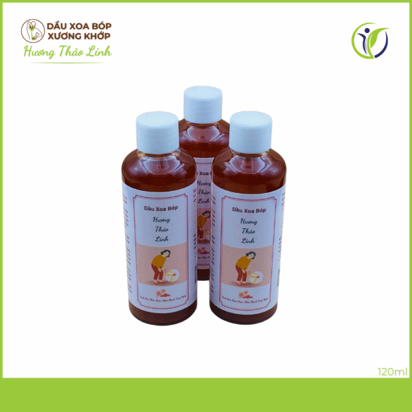 Rượu Xoa Bóp | Dầu Xoa Bóp Xương Khớp Hương Thảo Linh Chai 120ml - Ảnh 7