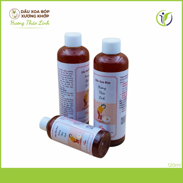 Rượu Xoa Bóp | Dầu Xoa Bóp Xương Khớp Hương Thảo Linh Chai 120ml - Ảnh 5