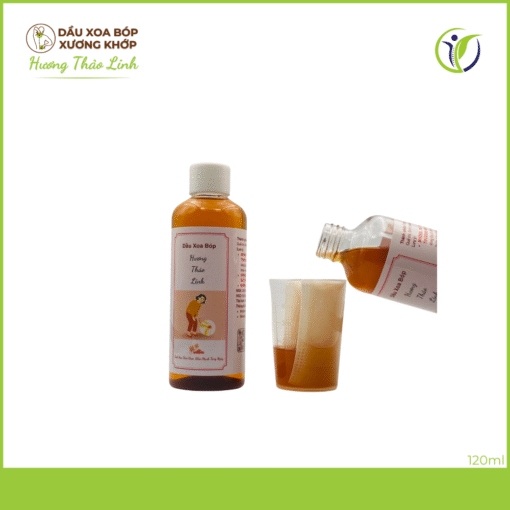 Rượu Xoa Bóp | Dầu Xoa Bóp Xương Khớp Hương Thảo Linh Chai 120ml - Ảnh 9