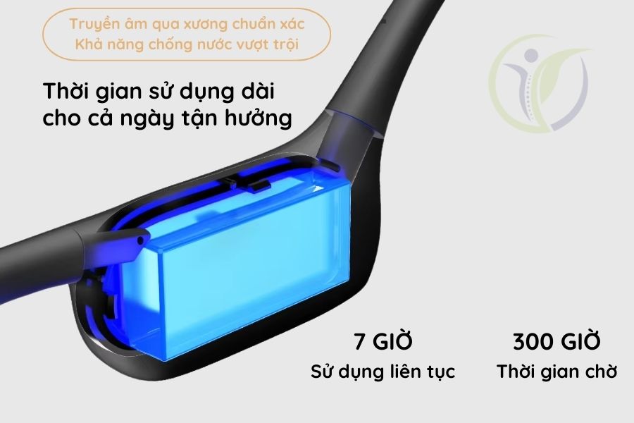 Tai nghe truyền âm qua xương chuẩn xác