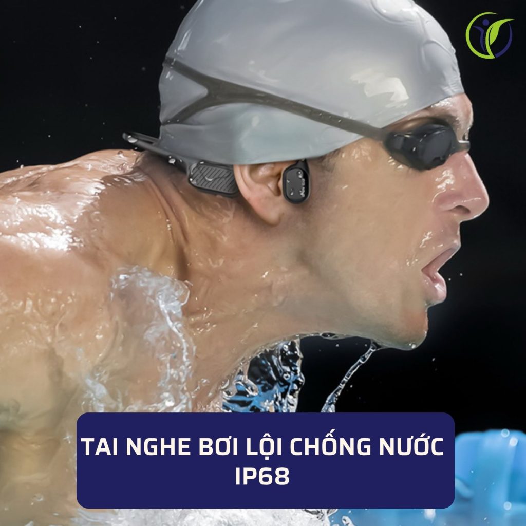 Tai nghe thể thao bơi lội tốt có chống nước chuẩn IP68
