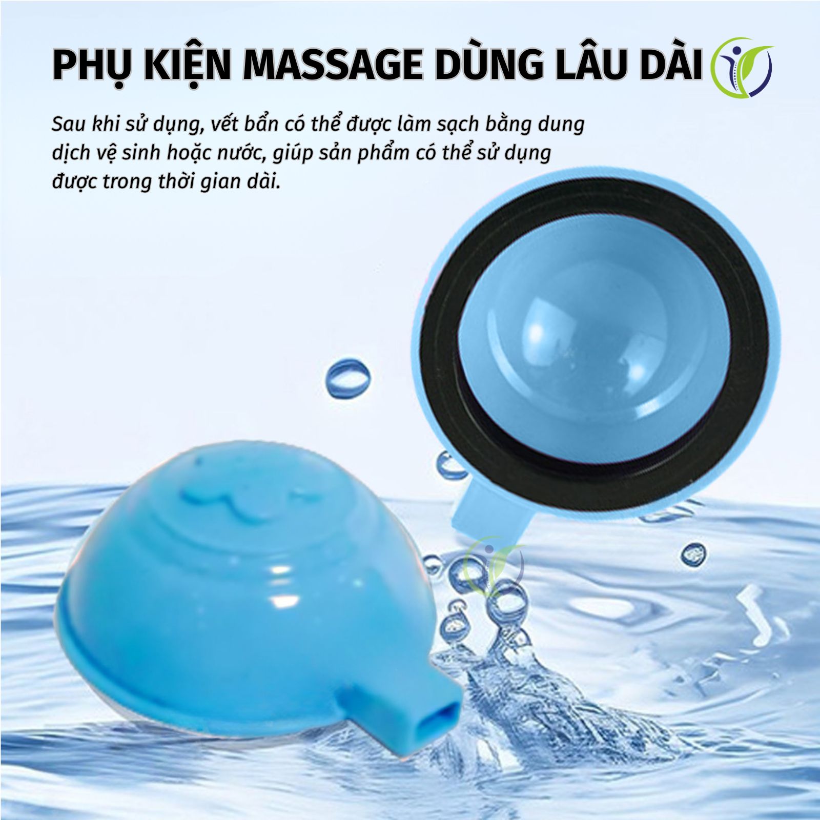 Phụ kiện massage trong máy massage đa năng EMS có thể sử dụng lâu dài, dễ vệ sinh