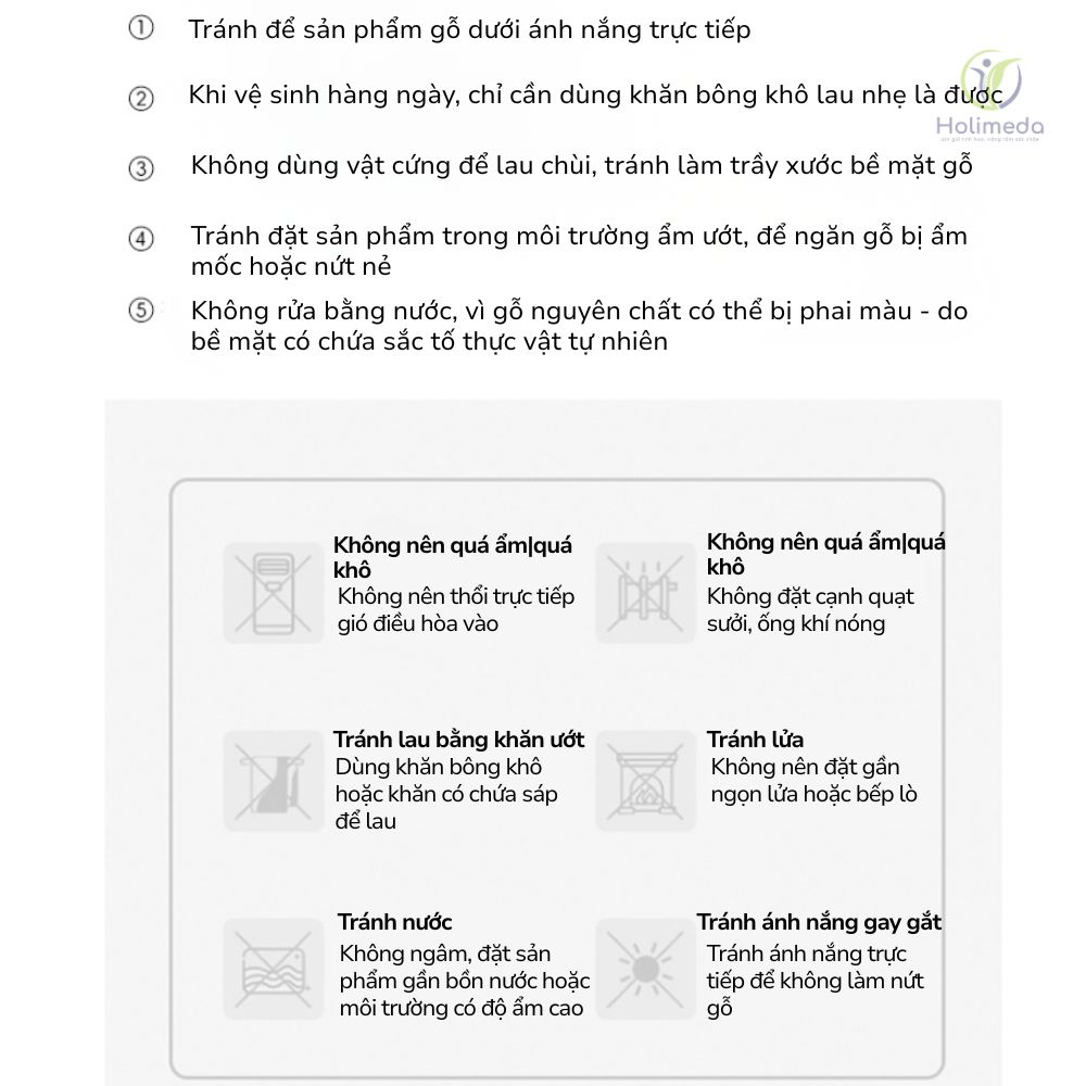 Cách bảo quản bi lăn tay gỗ tự nhiên massage hình lăng trụ 12 điểm lồi