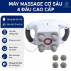 Máy Massage Toàn Thân 4 Đầu Rung 65W – Máy Massage Cầm Tay Đa Năng Tại Nhà - Hercules Massager