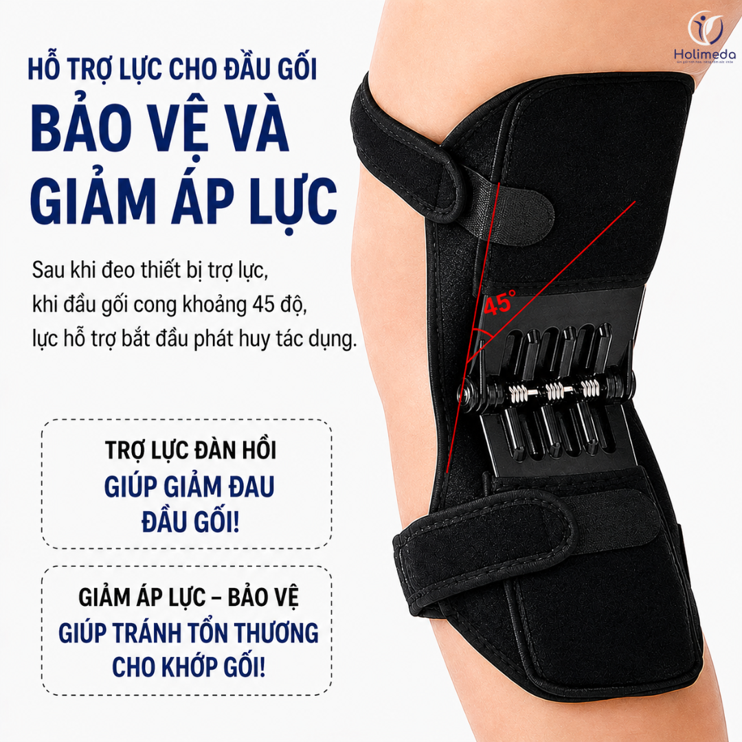 Đai trợ lực đầu gối là gì?