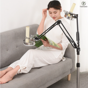 Sử dụng giá đỡ cứu ngải tại nhà, thoải mái tận hưởng thư giãn vừa có thể đọc sách, dùng điện thoại, uống trà,...